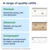 Tork Xpress H23 Paper Towel Dispenser 4.56X12.68X7.92 IN Plastic Countertop White Multifold 1/Case