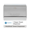 Georgia-Pacific Pro® Paper Towel Dispenser 4.25X11.63 IN Chrome Multifold 1/Each