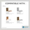 Georgia-Pacific Pro® Paper Towel Dispenser 4.25X11.63 IN Chrome Multifold 1/Each