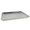 Cake Pan 1/2 Size 116 OZ 17X12.3X1.3 IN Aluminum Silver 100/Case
