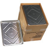 Cake Pan 1/2 Size 116 OZ 17X12.3X1.3 IN Aluminum Silver 100/Case