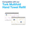 Tork Xpress Paper Towel Dispenser H2 3.7X10.9X5.1 IN Plastic White Small Universal 1/Each