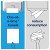 Tork Matic® H1 Paper Towel Dispenser Plastic Wall Mount White Hard Roll Electronic Touchless Intuition Sensor 1/Each
