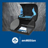 enMotion® Impulse® Paper Towel Dispenser 9.25X14.6X14 IN Wall Mount Black 1-Roll Touchless Automatic 10IN Roll 1/Each