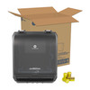 enMotion® Paper Towel Dispenser 10 IN Plastic Wall Mount Black Automatic Touchless Water Resistant 1/Each
