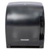Victoria Bay Paper Towel Dispenser 9.61X11.88X13.71 IN Plastic Black Translucent 1-Roll Push Lever 1/Case