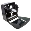 Victoria Bay Paper Towel Dispenser 9.61X11.88X13.71 IN Plastic Black Translucent 1-Roll Push Lever 1/Case
