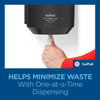 Sofpull® Paper Towel Dispenser 10.938X8.188X7.625 IN Plastic Wall Mount Black Centerpull 1/Each