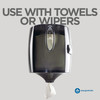 Georgia-Pacific Pro® Paper Towel Dispenser 10X9.875 IN Black Center-Pull Roll 1/Each