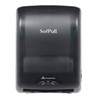 Sofpull® Paper Towel Dispenser Plastic Wall Mount Translucent Smoke Hard Roll Mechanical 1/Each