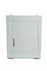 Paper Towel Dispenser Metal Wall Mount White C-Fold Multifold 1/Each