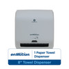enMotion® Impulse® Paper Towel Dispenser 8.58X12.7X13.8 IN Wall Mount Gray 1-Roll Touchless Automatic 8IN Roll 1/Each