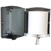 Sofpull® Paper Towel Dispenser 8.75X9.25X11.5 IN Wall Mount Translucent Smoke Centerpull Regular Capacity 1/Each