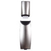 Safe-T-Gard® Paper Towel Dispenser & Waste Receptacle 33.438X8.50X4.50 IN Stainless Steel Silver Door 1/Each