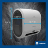 enMotion® Impulse® Paper Towel Dispenser Wall Mount White 1-Roll Touchless Automatic 8IN Roll 1/Each