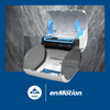 enMotion® Impulse® Paper Towel Dispenser 9.25X14.6X14 IN Wall Mount White 1-Roll Touchless Automatic 10IN Roll 1/Each