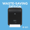 Pacific Blue Ultra™ Paper Towel Dispenser 9X12.9X16 IN Wall Mount Black 1-Roll Touchless High Capacity Automatic 1/Each