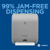 enMotion® Paper Towel Dispenser 9.5X14.7X17.3 IN Wall Mount Gray 1-Roll Touchless Automatic 10IN Roll 1/Case