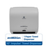 enMotion® Impulse® Paper Towel Dispenser 9.25X14.60X14 IN Gray 1-Roll Automatic Touchless 1/Each