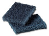 Scotch-Brite™ 88 Scouring Pad 3.5X5 IN Heavy Duty Fiber Dark Blue Rect Pot & Pan Dishwasher Safe 10 Count/Box 4 Box/Case