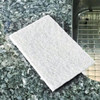 Scrubbing Pad 6X9 IN #98 Polyester Fiber White Light Duty 20/Case