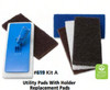 #64 Utility Pad Kit Scrub Aid With Pads 4/Case