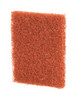 Scotch-Brite™ 746 Griddle Pad 4X5.25 IN Heavy Duty Fiber Orange Rectangle Reusable Quick Clean Dishwasher Safe 15/Case