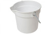 Utility Bucket & Pail 10 QT White Pour Spout 1/Each