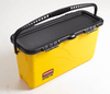 Hygen™ Mop Bucket & Sieve Resin Yellow Black Charging Lid 1/Each