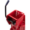 Mop Bucket & Wringer 35 QT PP Red Side Press 1/Each