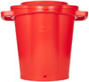 Bucket Lid 5 GAL PP Red 1/Each