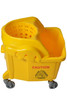 Mop Bucket & Wringer 35 QT Plastic Yellow 1/Each