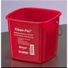 San Jamar Sanitizer Pail 6 QT Red 1/Each