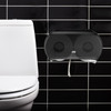 Tork T22 Toilet Paper Dispenser 5.51X19.29X11.83 IN Plastic Wall Mount Smoke 2-Roll Jumbo (JRT) Side-by-Side 1/Case