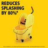 Mop Bucket & Wringer Plastic Yellow Combo 1/Each