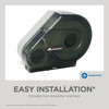 Vista Toilet Paper Dispenser Translucent Smoke Stub Roll Jumbo Jr (JRT) High Capacity 1/Each