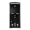 Tork Toilet Paper Dispenser 6.46X6.3X14.2 IN Plastic Wall Mount Black Double Roll Horizontal High Capacity 1/Each