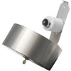 Toilet Paper Dispenser 9 IN Stainless Steel Wall Mount, Locking Silver 1-Roll Jumbo Jr (JRT) High Capacity 1/Each