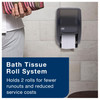 Tork Toilet Paper Dispenser T24 7X7.5X12.75 IN Plastic Smoke 2-Roll 1/Each