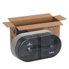 Sofpull® Toilet Paper Dispenser Translucent Smoke 2-Roll Side-by-Side Centerpull High Capacity 1/Each