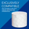 Scott® Essential Toilet Paper Dispenser 11X7.63X6 IN Wall Mount Black 2-Roll Coreless 1/Each
