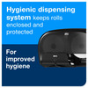 Tork OptiCore® T10 Toilet Paper Dispenser 5.25X16.62X9.93 IN Plastic Black High Capacity 1/Each