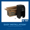 Compact® Toilet Paper Dispenser 5X5.375 IN Wall Mount Black 2-Roll Coreless Vertical High Capacity 1/Each