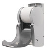 Compact® Toilet Paper Dispenser 6.5X6X13.5 IN Smoke Gray Coreless High Capacity Vertical 2-Roll 1/Each