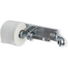 San Jamar Toilet Paper Dispenser 4.75X3.00X12.50 IN Stainless Steel Brushed Nickel Double Roll Locking 1/Each