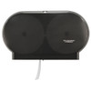 von Drehle Transcend® Toilet Paper Dispenser Black 2-Roll Jumbo (JRT) 1/Each