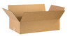 Regular Slotted Container (RSC) 28X18X8 IN Kraft Corrugated Cardboard 32ECT 20 Count/Bundle 280 Count/Pallet