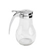 Syrup Jar 14 OZ 3.5X3.5X6 IN Glass Teardrop 1/Each