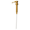 Syrup Espresso Bottle Pump 0.25 OZ Gold 1/Each