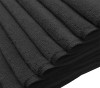 Cleaning Cloth 16X16 IN Microfiber Black 300 GSM 12/Pack
